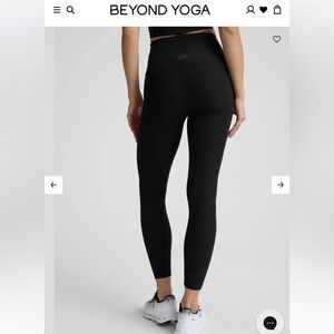 Beyond Yoga Charcoal Leggings